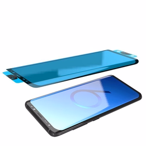 3D Edge Nano Flexi Glass Hybrid Full näytönsuoja kehyksellä Samsung Galaxy S21+ 5G (S21 Plus 5G) musta