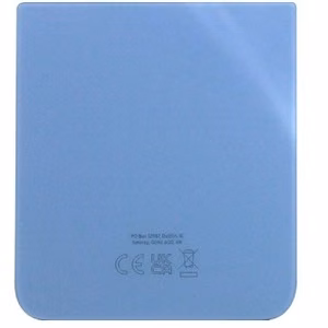 Alempi takakansi Samsung F721 Z Flip4 5G sininen (käytetty Grade C)
