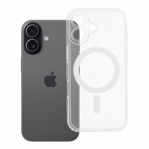 CLEAR MAG COVER -puhelinkuori kamerasuojalla, magneettiyhteensopiva, IPHONE 17 läpinäkyvä