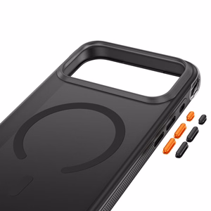 Tech-Protect MagAir MagSafe CC -suojakuori laitteelle iPhone 18 Pro / 17 Pro – mattamusta