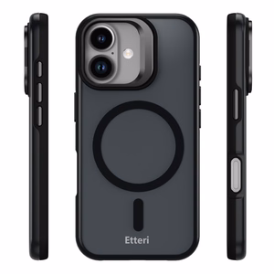 Etteri Morning Fog case for iPhone 16 6,1" black