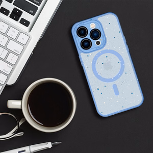 Tel Protect magneettinen suojaava matta kuori iPhone 12 Pro Max vaaleansininen
