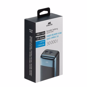 VARAVIRTALÄHDE USB 30000MAH/VA1080 RIVACASE