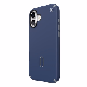 Speck Presidio2 Pro -suojakuori MagSafe- ja ClickLock-tuella iPhone 16 Plus:lle, Coastal Blue/Dust Grey