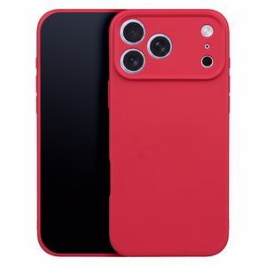 Silicon Box Suojakuori iPhone 17 Pro Max 6,9 punainen
