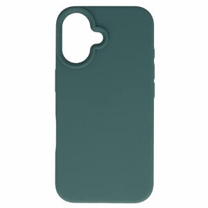 Tel Protect Silicone Premium iPhone 16:lle tummanvihreä