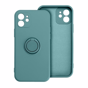 Silikoninen Ring-suojakuori mallille iPhone 17 Pro Max / 18 Pro Max – vihreä