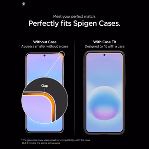 Spigen Glas.tR EZ Fit Pro 2-pack panssarilasi Samsung Galaxy A57 5G:lle