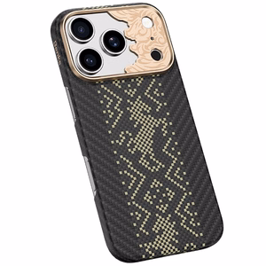 Musta Benks Magnetic Armor Air Knight kevlar- ja metallikehyksinen suojakuori (C.K.FL.AP.GD.X073) malleihin iPhone 18 Pro Max / iPhone 17 Pro Max