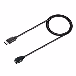 Magneettinen laturi Garmin älykelloille USB-C -liittimellä - musta