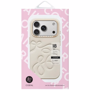 Uniq Coehl Cloude Magnetic Charging -suojakuori iPhone 18 Pro / 17 Pro – beige