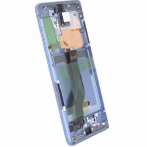 Alkuperäinen Haze Purple -värinen Samsung G985F/G986F S20 Plus LCD -näyttö kosketuspaneelilla ja kehyksellä (huoltopakkaus)