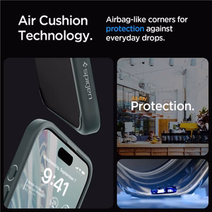Spigen Ultra Hybrid iPhone 15 Pro Max Suojakuori - Tummanvihrea