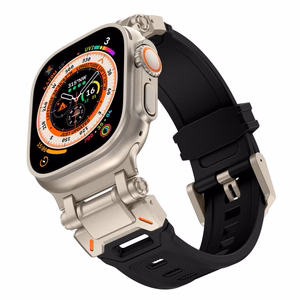 Tech-Protect Delta Pro Apple Watch 4/5/6/7/8/9/SE/Ultra 1/2 (42/44/45/49 mm) Musta/Titaani