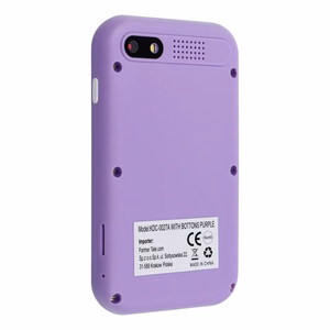 Pelikonsoli lapsille IPS-näytöllä 2,4" painikkeilla KDC-0027A violetti