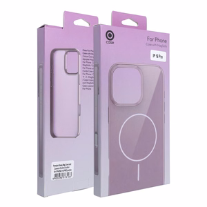 Suojakuori iPhone 16 PLUS:lle Premium Glossy Mag Cover yhteensopiva MagSafe:n ja Camera Control -painikkeen kanssa violetti