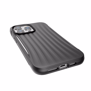 Raptic X-Doria Clutch suojakuori laitteelle iPhone 14 Pro Max, musta