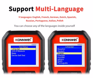 Konnwei KW850 OBD2 -diagnostiikkaskanneri
