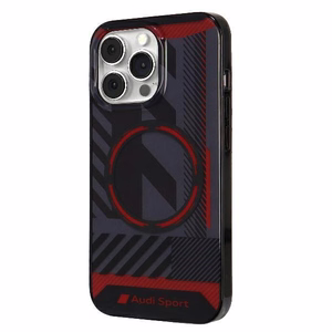 Audi IML Sport MagSafe Suojakuori iPhone 13 Pro Maxille - musta