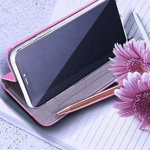 Flip-suojakuori Samsung A57 5G:lle Sensitive Book vaaleanpunainen