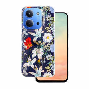 Glow Glam suojakuori Xiaomi Redmi 15 4G EU / 15 5G EU (171,08 x 82,05 x 8,55) sininen
