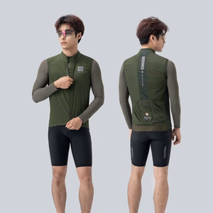 Rockbros TLMJ003-01 ROAD TO SKY men's lightweight breathable cycling vest L - green