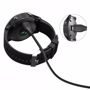 Tech-Protect MC04 UltraBoost USB-A -kaapeli Garmin-kellolle 1m - musta