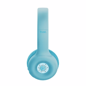 Trust Nouna langalliset ja langattomat sankakuulokkeet puheluille/musiikille USB Type-C Bluetooth sininen