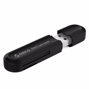 Orico CRS21 USB 3.0 SD- ja microSD-muistikortinlukija, musta