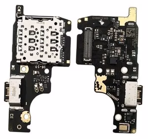 Flex Xiaomi Redmi Note 14 5G/Poco M7 Pro 5G latausliittimellä ja mikrofonilla, SIM-kortin kontaktilla alkuperäinen (service pack)