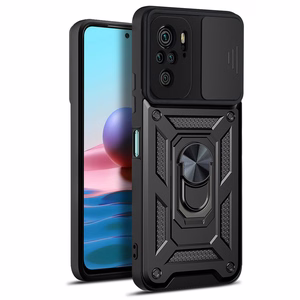 Defender Slide suojakuori Xiaomi Redmi Note 10 4G / 10S musta