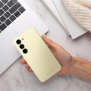 ROAR Suojakuori CLOUD SKIN Samsung A37 5G:lle vaalenkeltainen