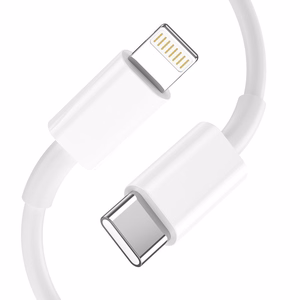 Tech-Protect C20W USB-C PD 20W / USB-A QC 3.0 Charger with USB-C / Lightning Cable - White