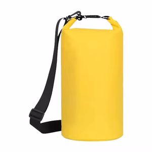 Vedenpitävä sankolaukku 20L, keltainen