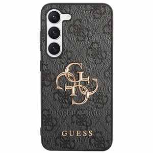Guess GUHCS23S4GMGGR S23 S911 harmaa/harmaa kovakotelo 4G Big Metal Logo