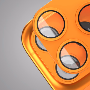 Etteri koko kameran linssisuoja iPhone 17 Pro Max:lle - oranssi