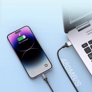 Joyroom Extraordinary Series A10 USB-A / Lightning 2.4A kaapeli 1.2 m - musta