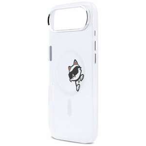 Karl Lagerfeld IML Peekaboo MagSafe Case for iPhone Air - Clear