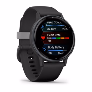 SMARTWATCH VIVOACTIVE 5/BLACK/SLAT 010-02862-10 GARMIN