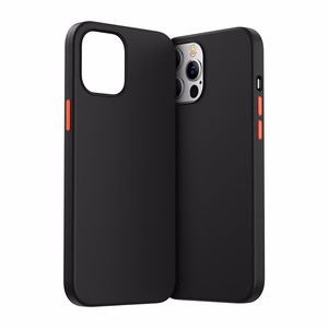Joyroom Color Series kotelo iPhone 12 Pro Max musta (JR-BP800)