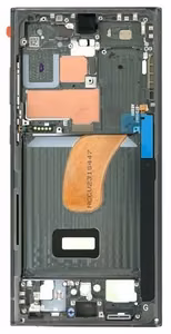 Keskikehys Samsung S918 S23 Ultra vihreä alkuperäinen (käytetty Grade B)
