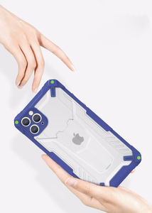 Tel Protect Hybrid Suojakuori iPhone 13 Pro Maxille laivastonsininen