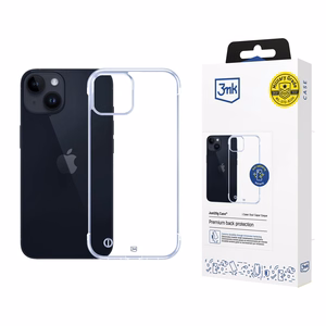 3mk Just20g Clear Case Suojakuori Apple iPhone 15 Plus:lle - läpinäkyvä
