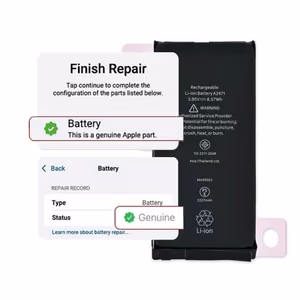 Akku yhteensopiva iPhone 12 Mini / itsediagnosoitava / Asetukset: aito /