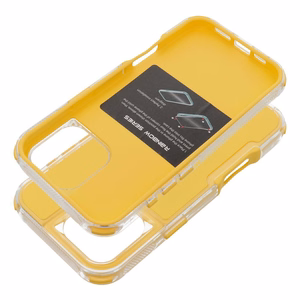 Suojakuori iPhone 16 PRO MAX:lle Matrix keltainen