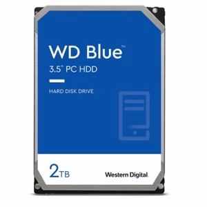 WD sisäinen kiintolevy WD Blue (WD20EARZ) – 2 TB, SATA