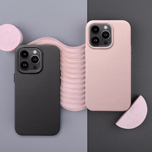 Nahkainen Mag Cover -suojakuori Samsung S25 PLUS:lle yhteensopiva MagSafen kanssa vaaleanpunainen