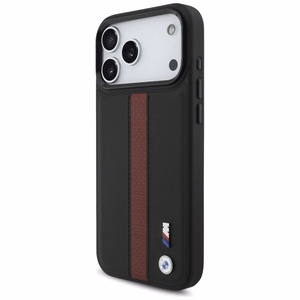 BMW M Perforated Stripe Logo MagSafe Suojakuori iPhone 17 Pro Max:lle - Punainen