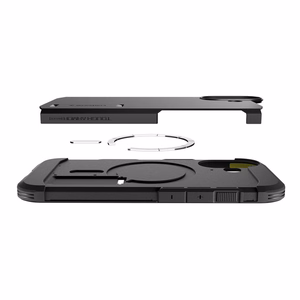 Spigen Tough Armor T Mag Magsafe Suojakuori iPhone 17:lle musta