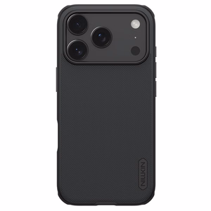 Nillkin Super Frosted Shield Pro Magneettinen Suojakuori iPhone 17 Pro Max:lle - Musta